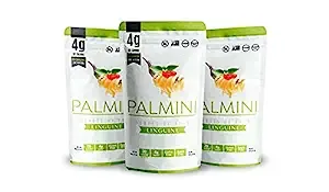 Palmini Linguine Pasta | Low Carb, Low Calorie Hearts of Palm Pasta | Keto, Gluten Free, Vegan, Non GMO | As Seen On Sha