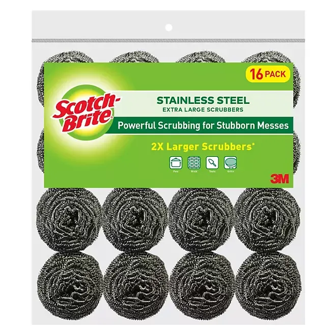 Scotch-Brite Stainless Steel Scrubbers