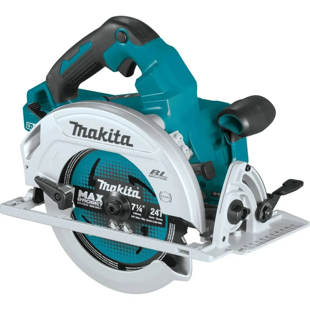 Makita XSH06Z Circular Saw, Tool Only, 36 VDC, 5 Ah, 7-1/4 in Dia Blade, 0 to 56 deg Bevel