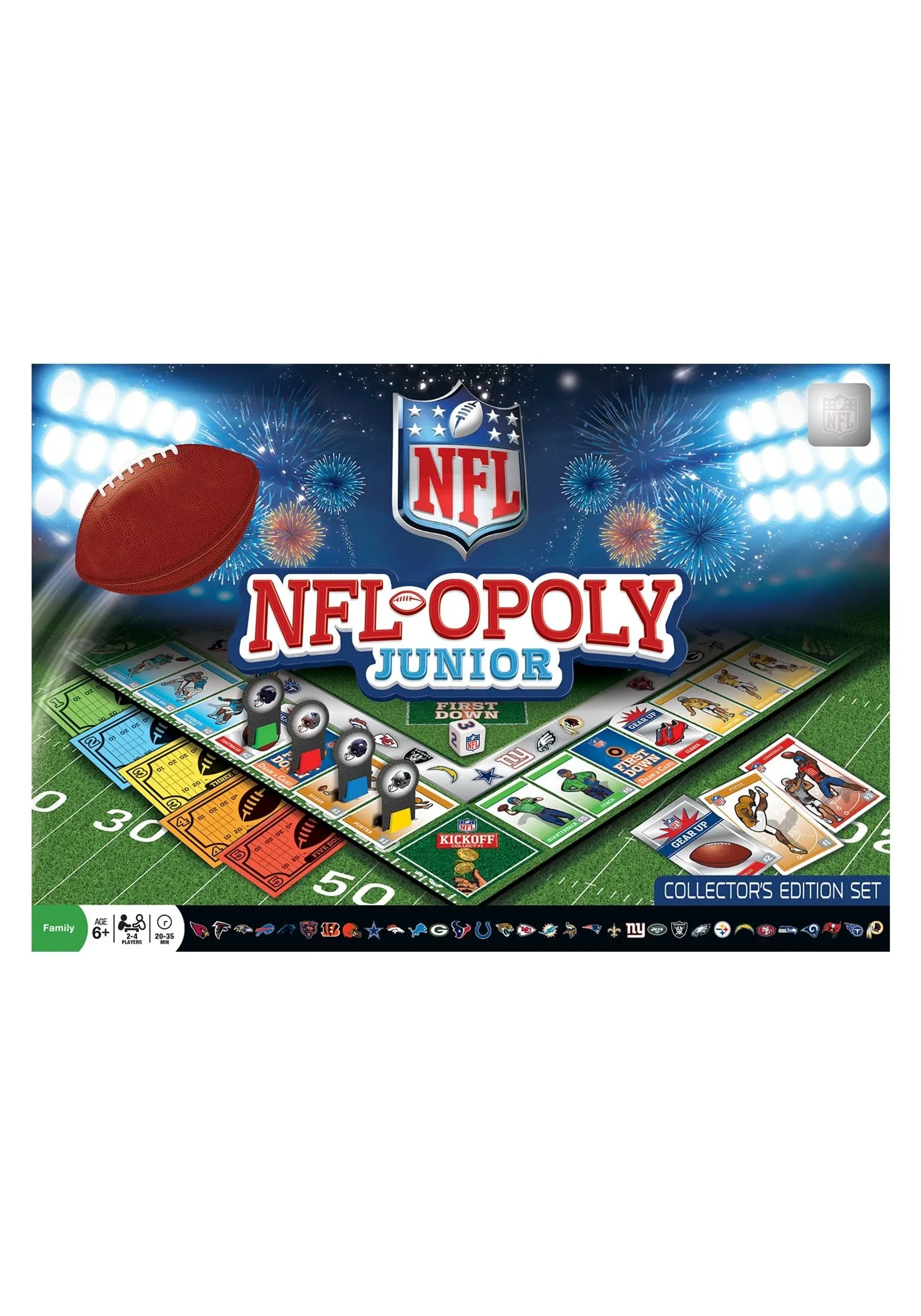 MasterPieces NFL Opoly Junior Game