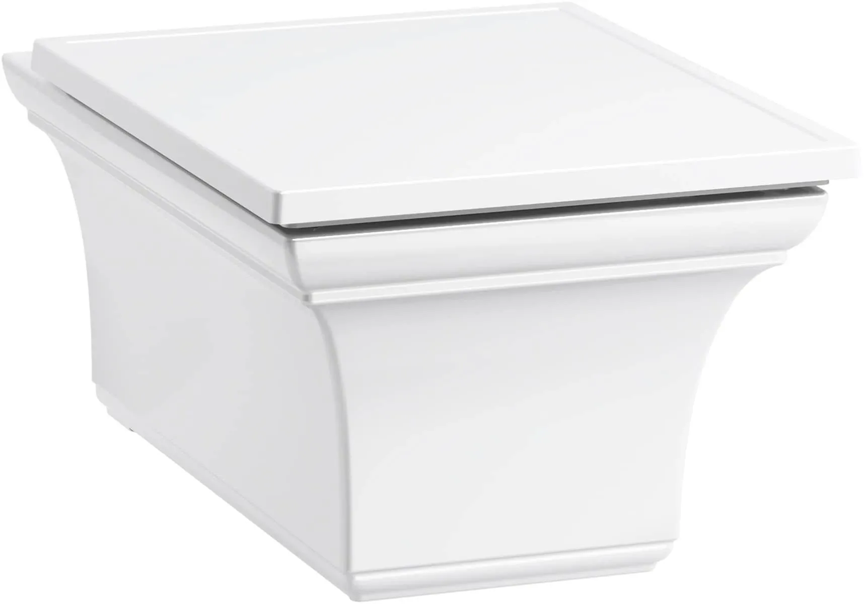 KOHLER Memoirs Wall-hung compact elongated toilet, dual-flush