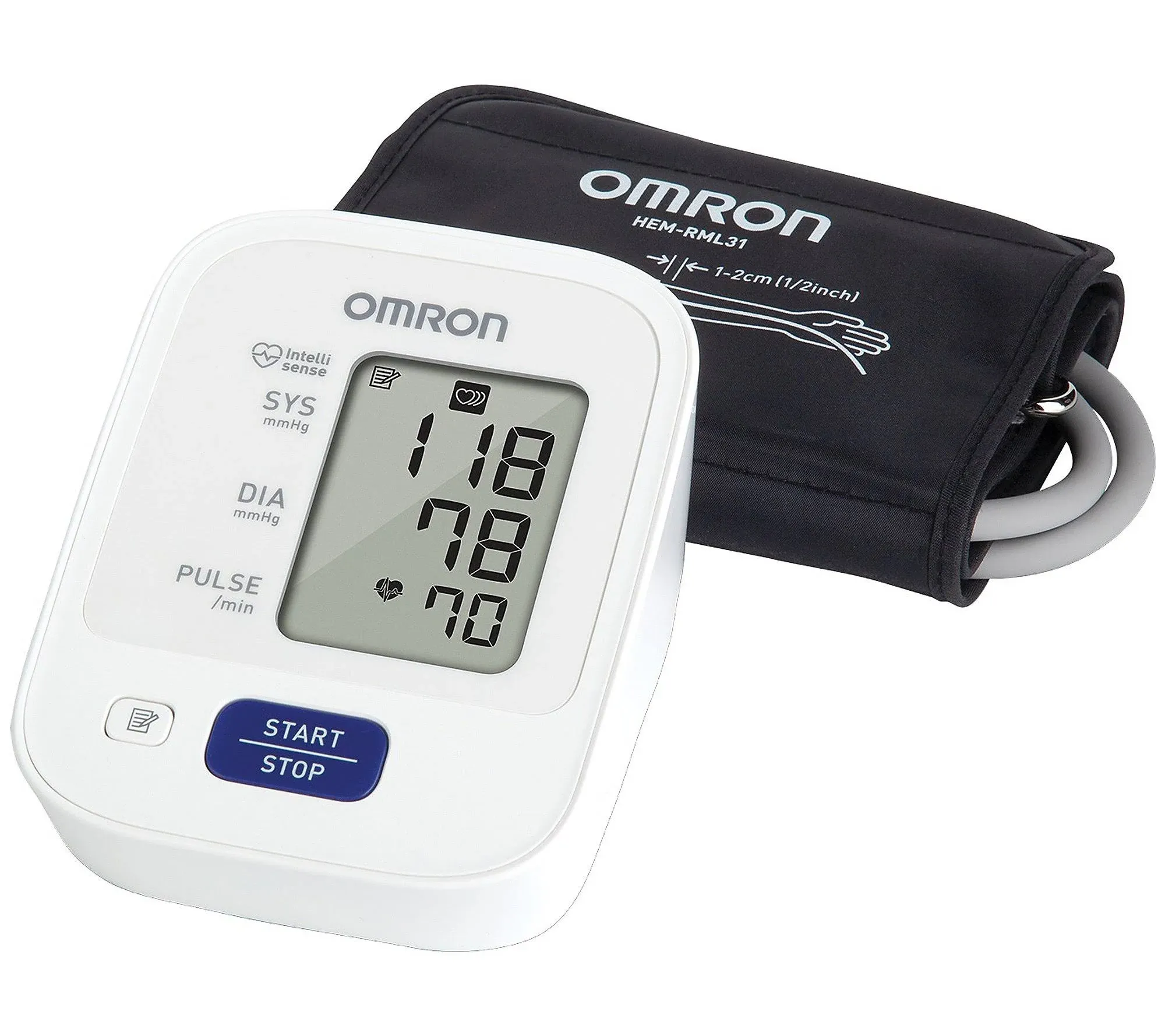 Omron Upper Arm Blood Pressure Monitor, 3 Series