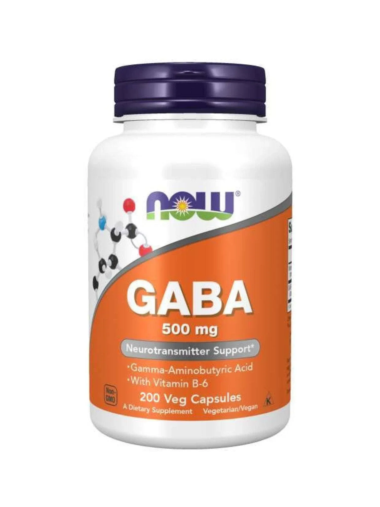 GABA 500 mg,200 Veg Capsules | FREESHIPPING AU