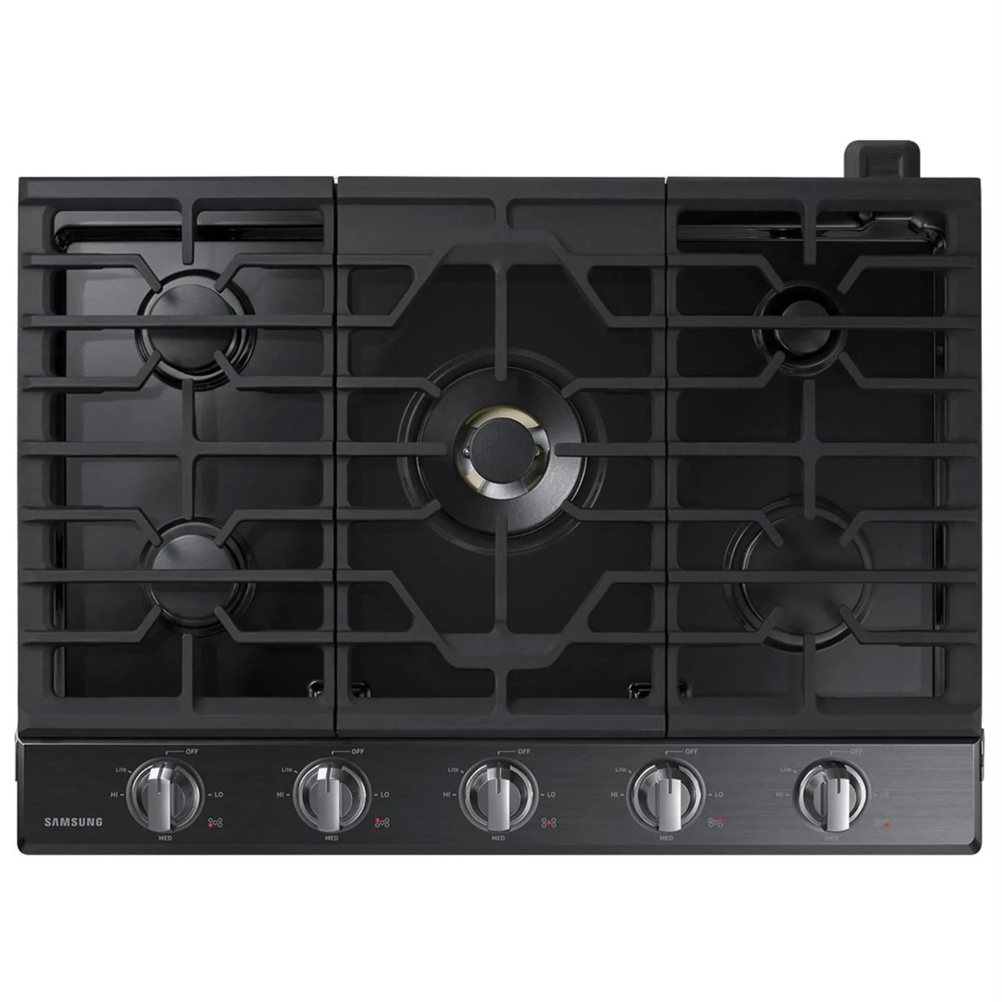 Samsung NA30N7755TG 30" Gas Cooktop with 22K BTU Dual Power Burner in Black Stainless Steel