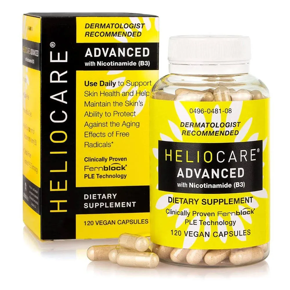 Heliocare Advanced Antioxidant Supplement with Nicotinamide