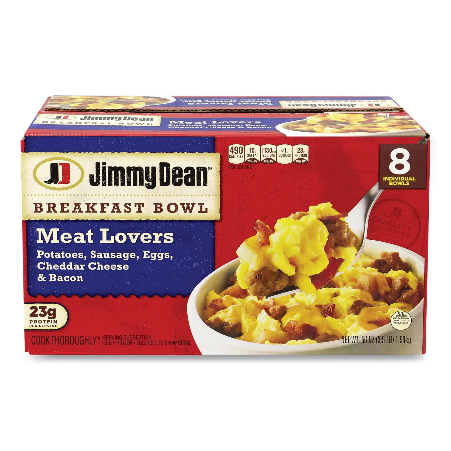 Jimmy Dean Meat Lovers Breakfast Bowl