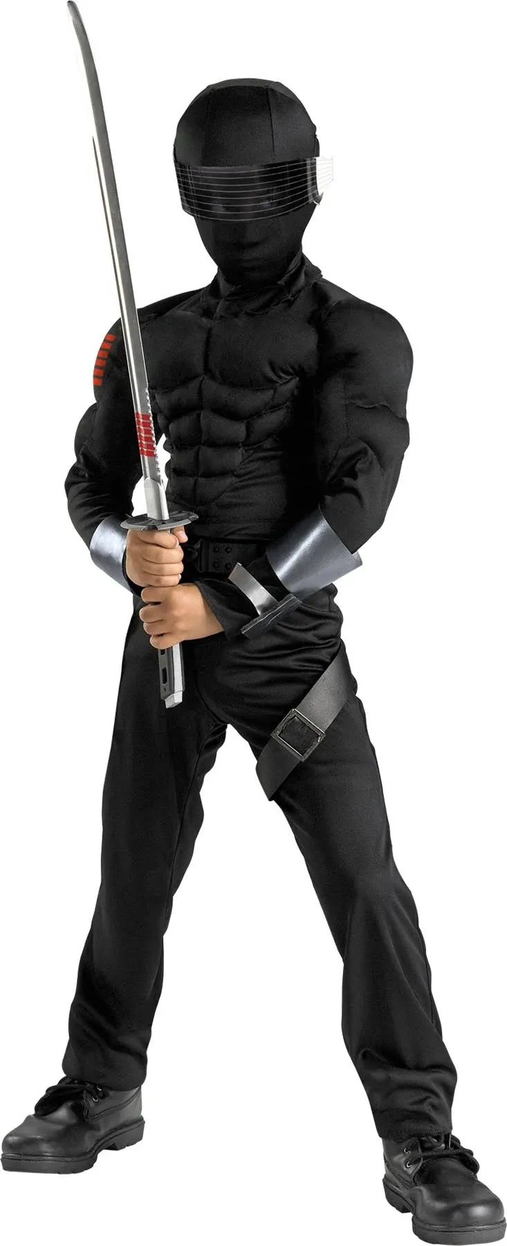 G.I. Joe Snake Eyes Classic Muscle Child Costume