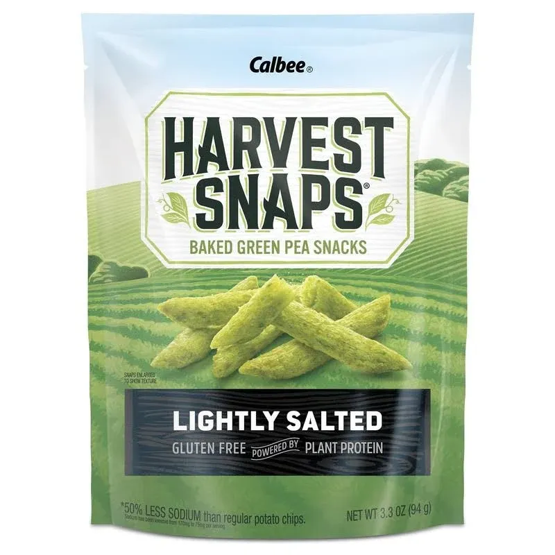 Harvest Snaps Green Pea Snack Crisps