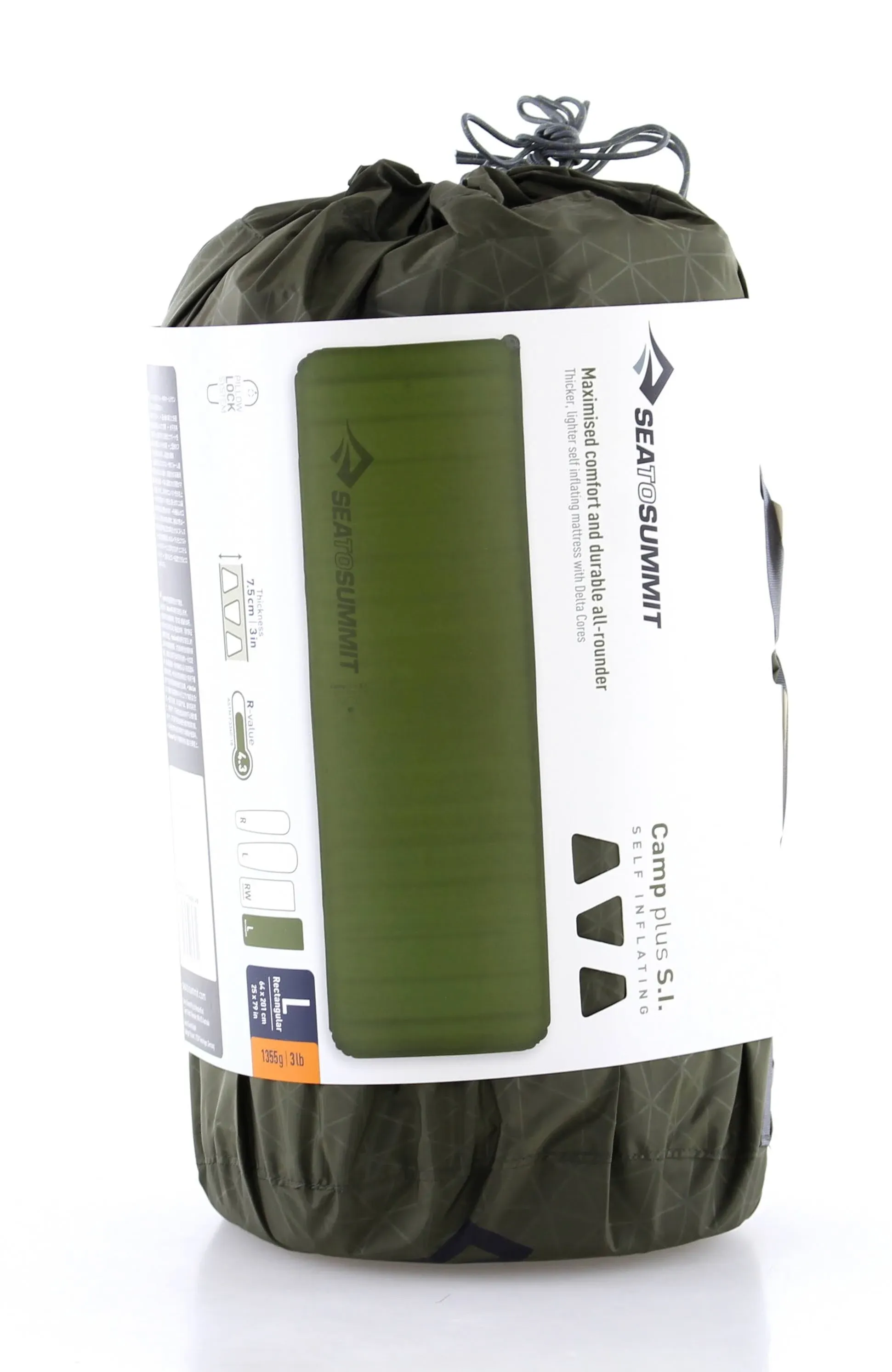 Sea to Summit Camp Plus Self-inflating Mat - Regular