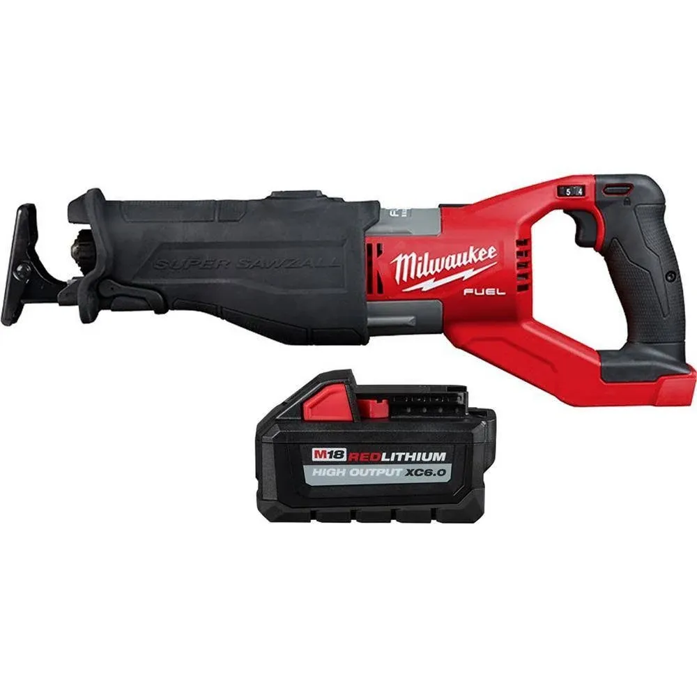 Milwaukee M18 Fuel 18-Volt Lithium-Ion Brushless Cordless Super Sawzall Orbital ...