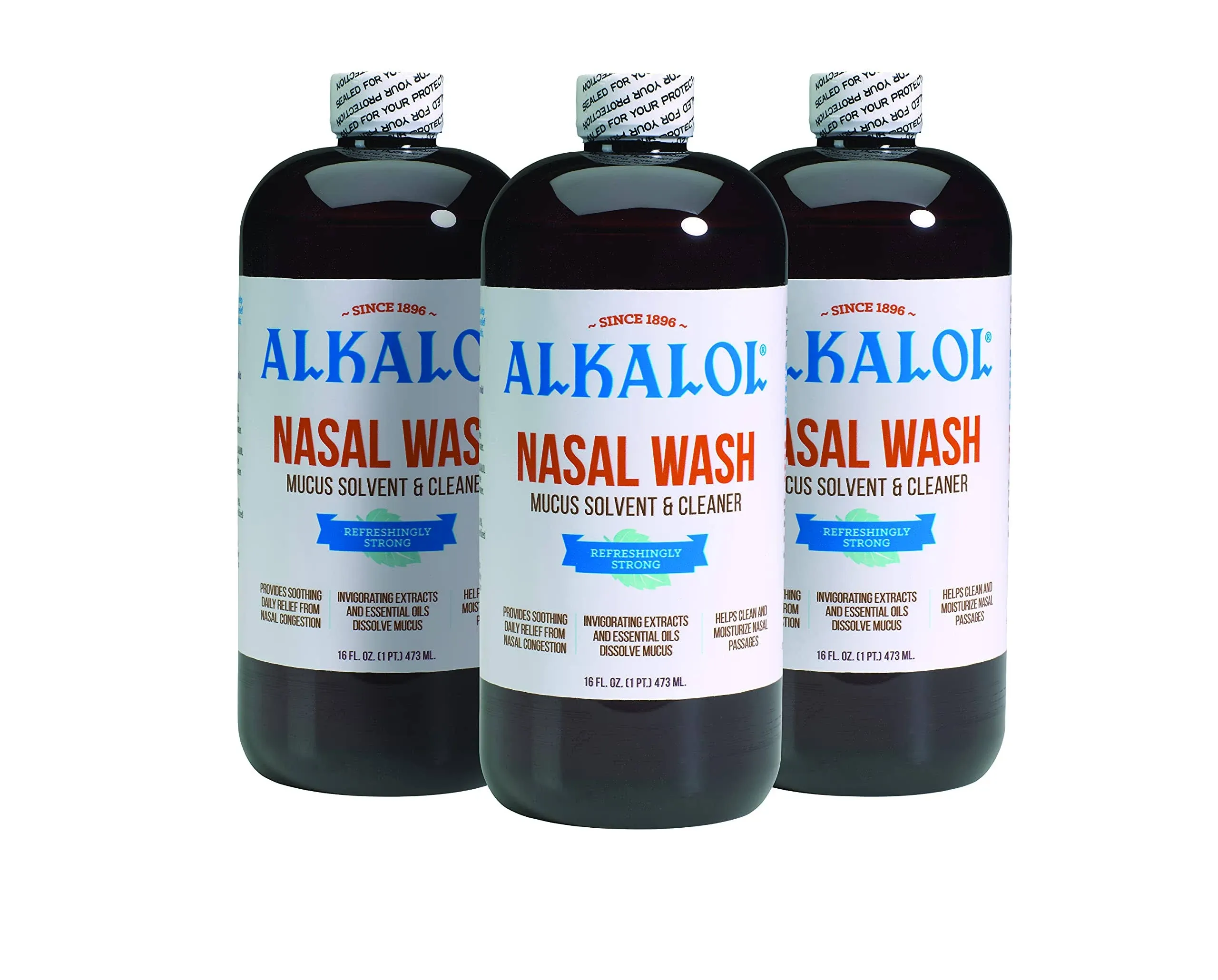 The Alkalol Company Alkalol Nasal Wash, 3 16 oz bottles | CVS