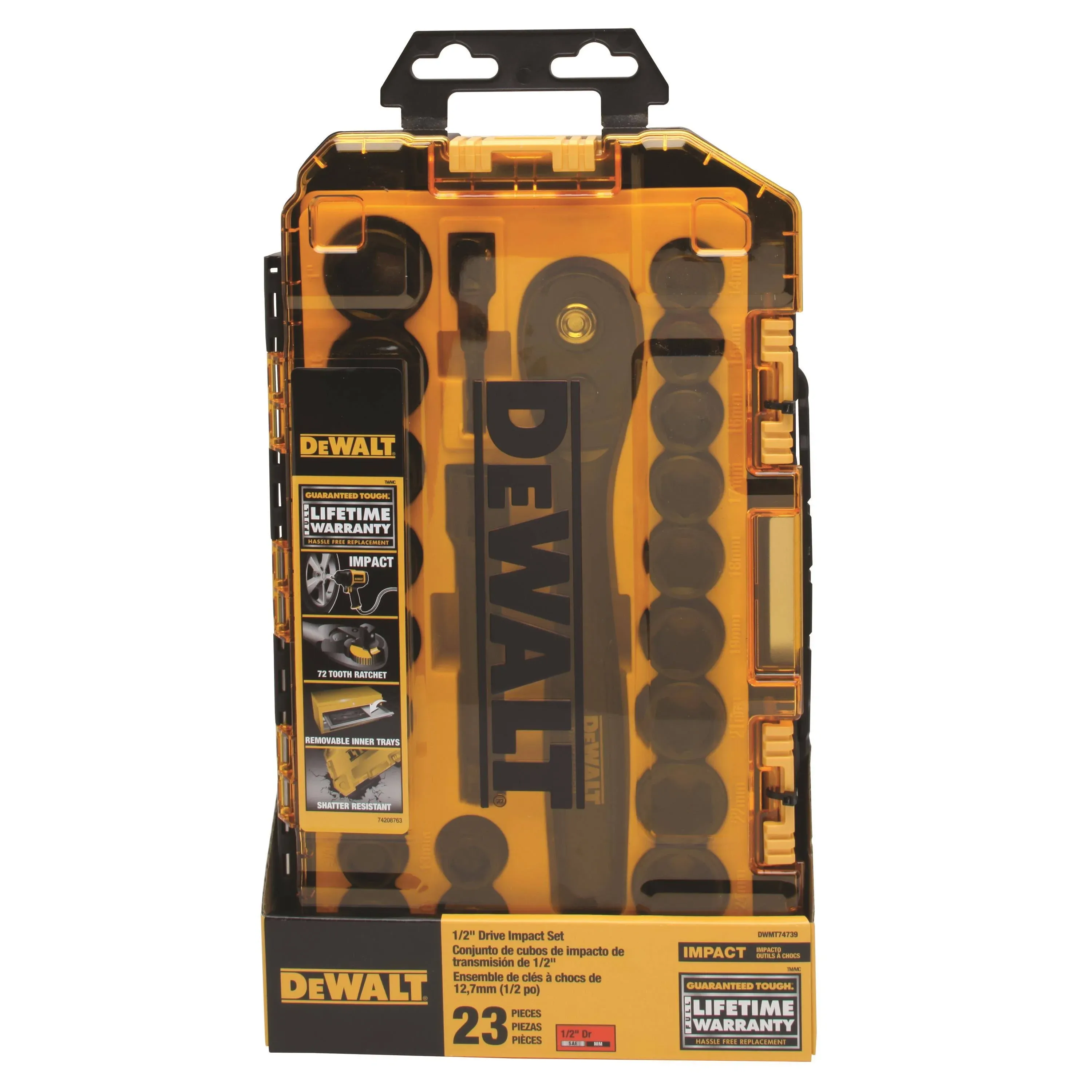 DeWalt 1/2" Drive Impact Socket Set (23 Piece)