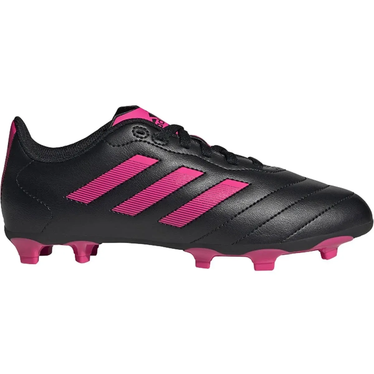 Adidas Goletto VIII Firm Ground Soccer Cleats Youth Version Black/Pink