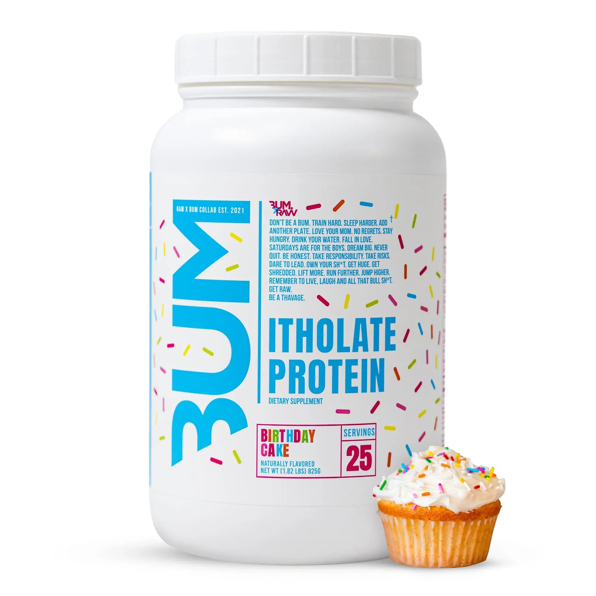 Raw Nutrition Cbum Itholate Protein Mint Chip Ice Cream