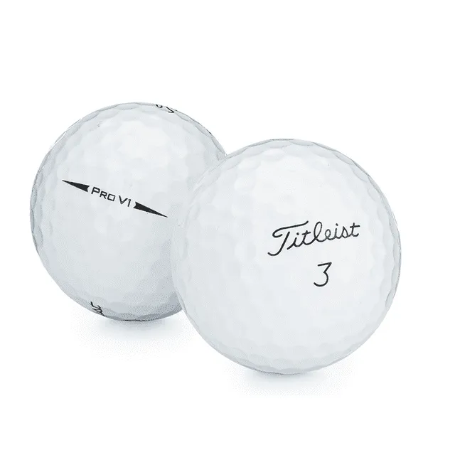 Titleist Pro V1 Golf Balls, Mint Quality, 12 Pack, by Hunter Golf