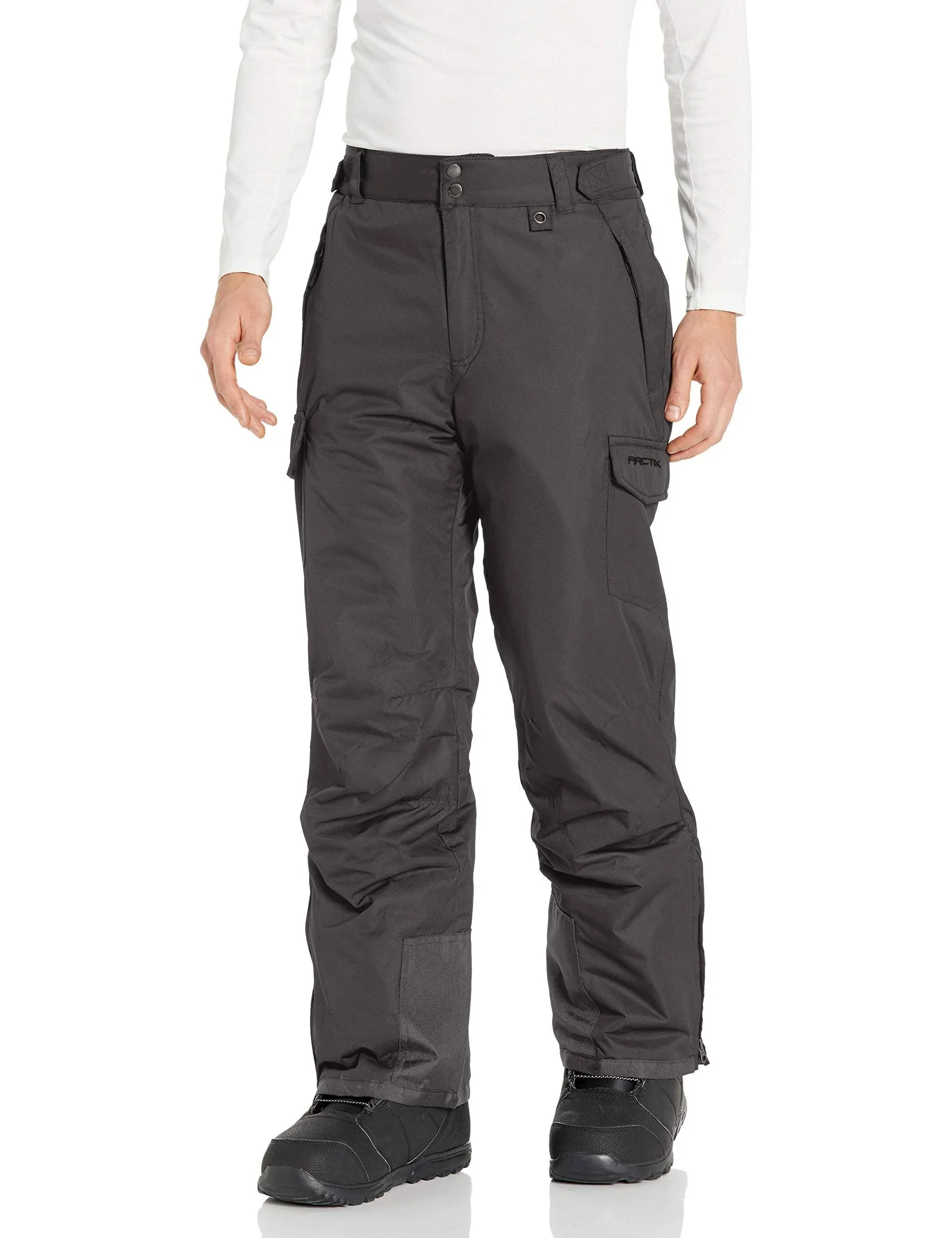 Skigear by Arctix Men's Snowsports Cargo Pants, Size: Large, Gray