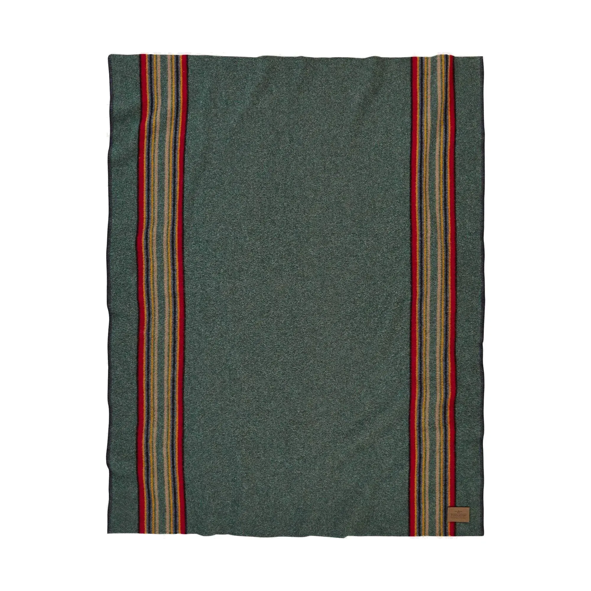 Pendleton Yakima Camp Green Heather Blanket Throw