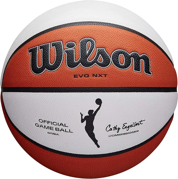 Wilson Wnba Official Game Basketball in Orange / White - Size: 6