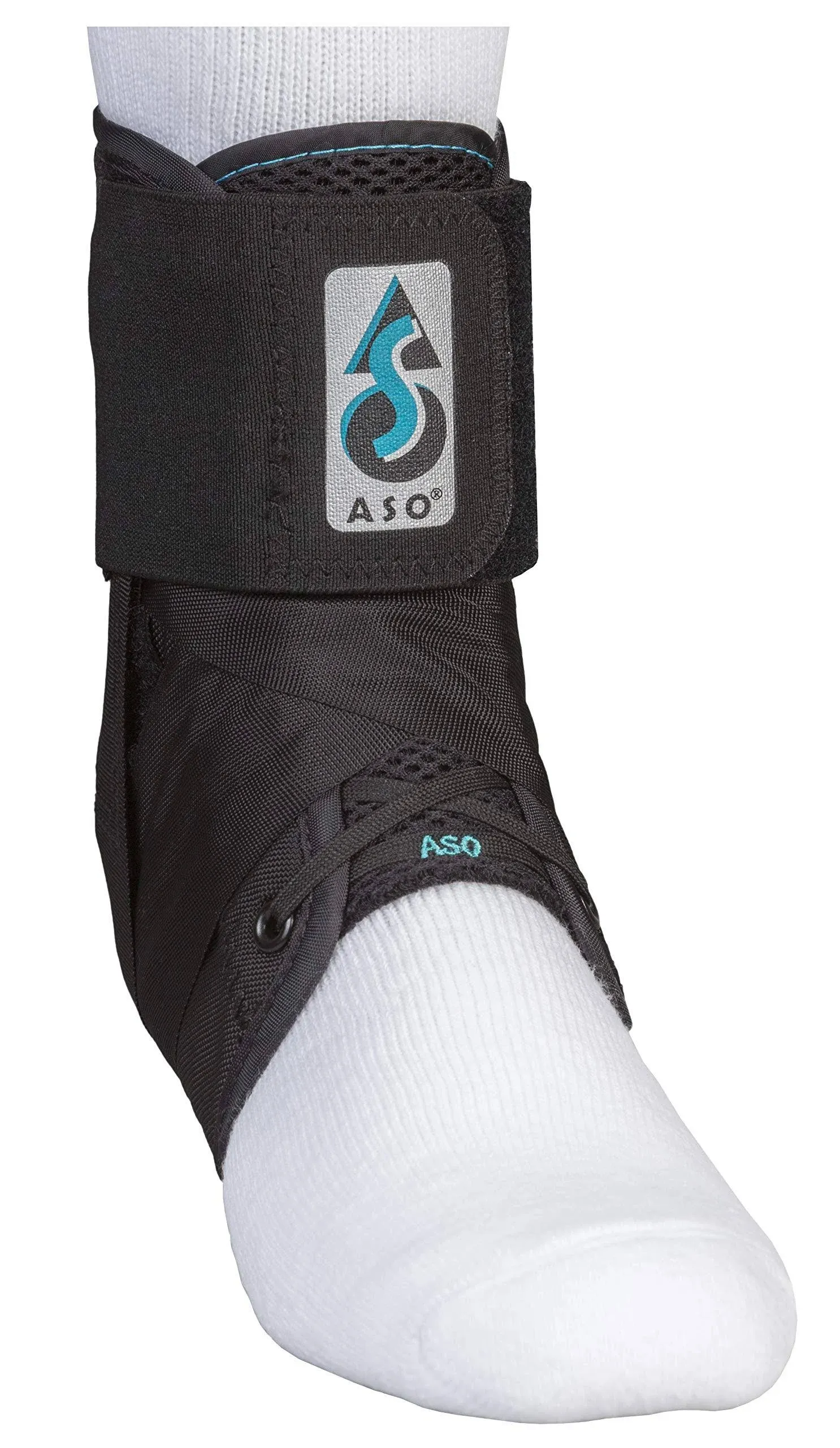 MMedSpec EVO Speed Lacer Ankle Stabilizer (Black, Small)