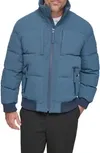 Sideling Quilted Jacket In Lagoon