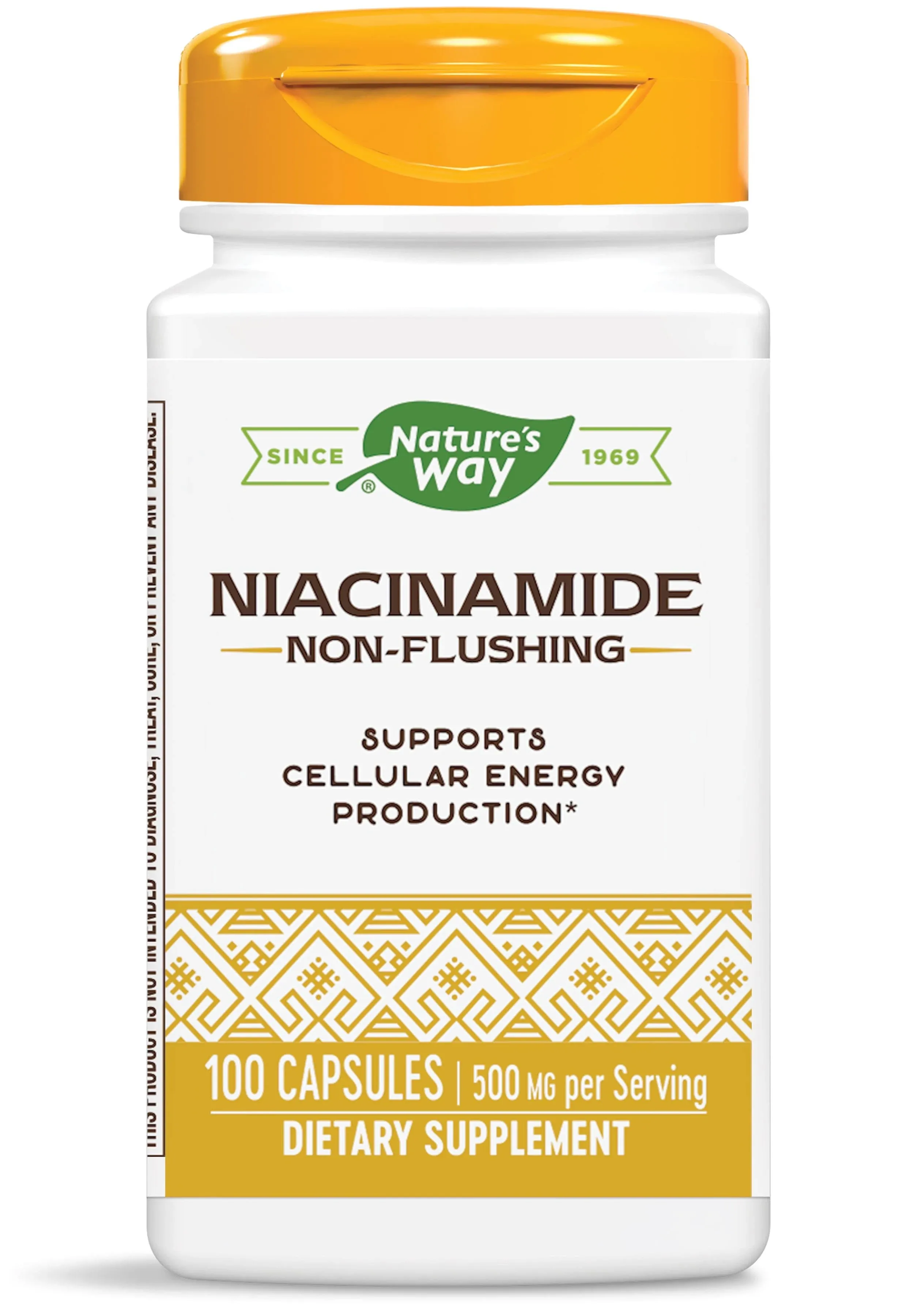 Nature's Way Niacinamide 500mg - 100 Capsules (4 Pack)