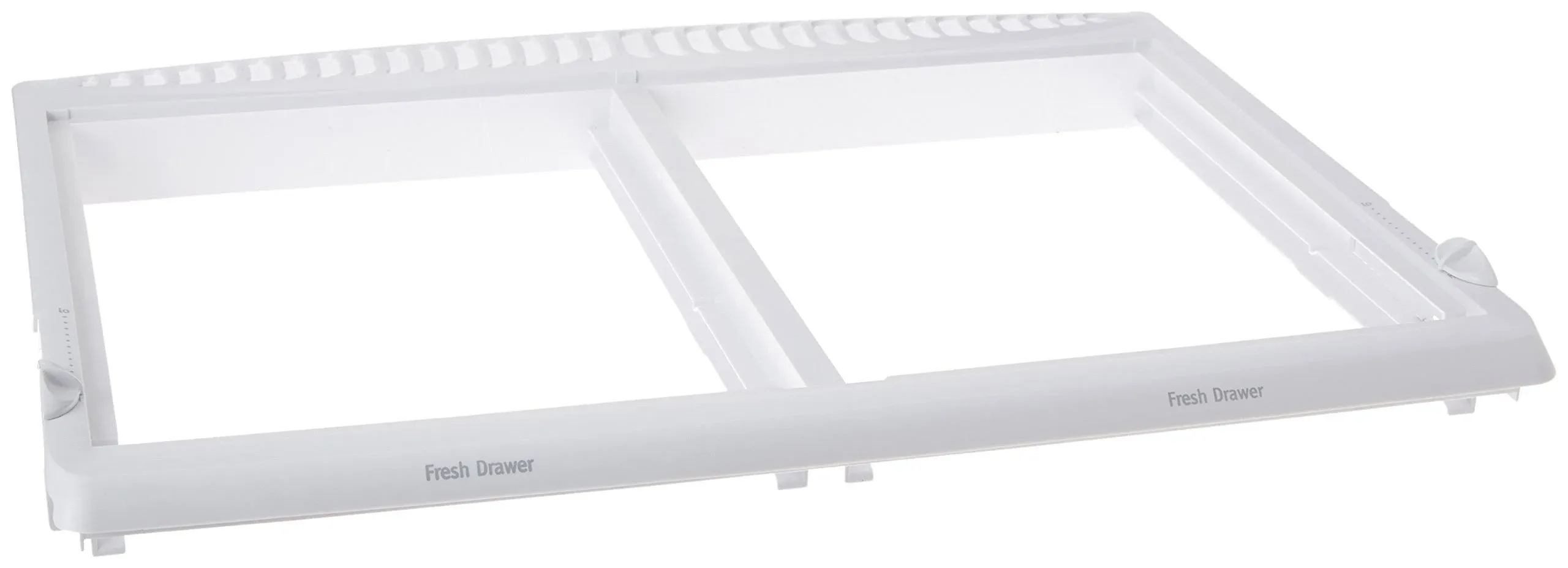 Crisper Drawer Cover Frame Compatible with Frigidaire Refrigerator 240364787