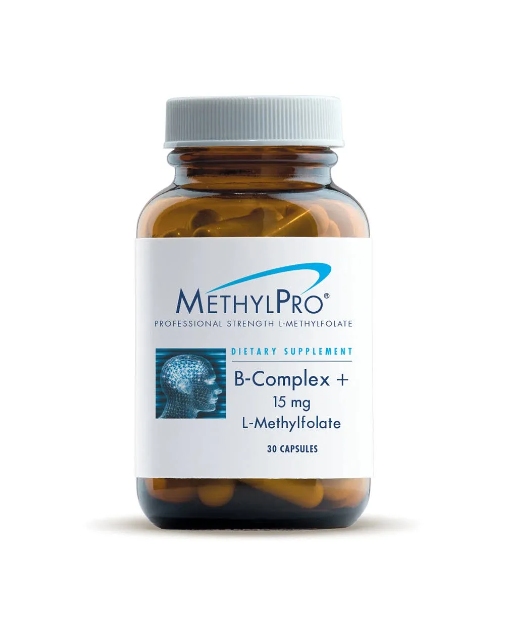 MethylPro, B-Complex +, 10 mg, L-Methylfolate, 30 Capsules