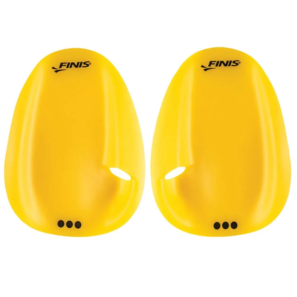 Finis Agility Floating Paddles Yellow - L