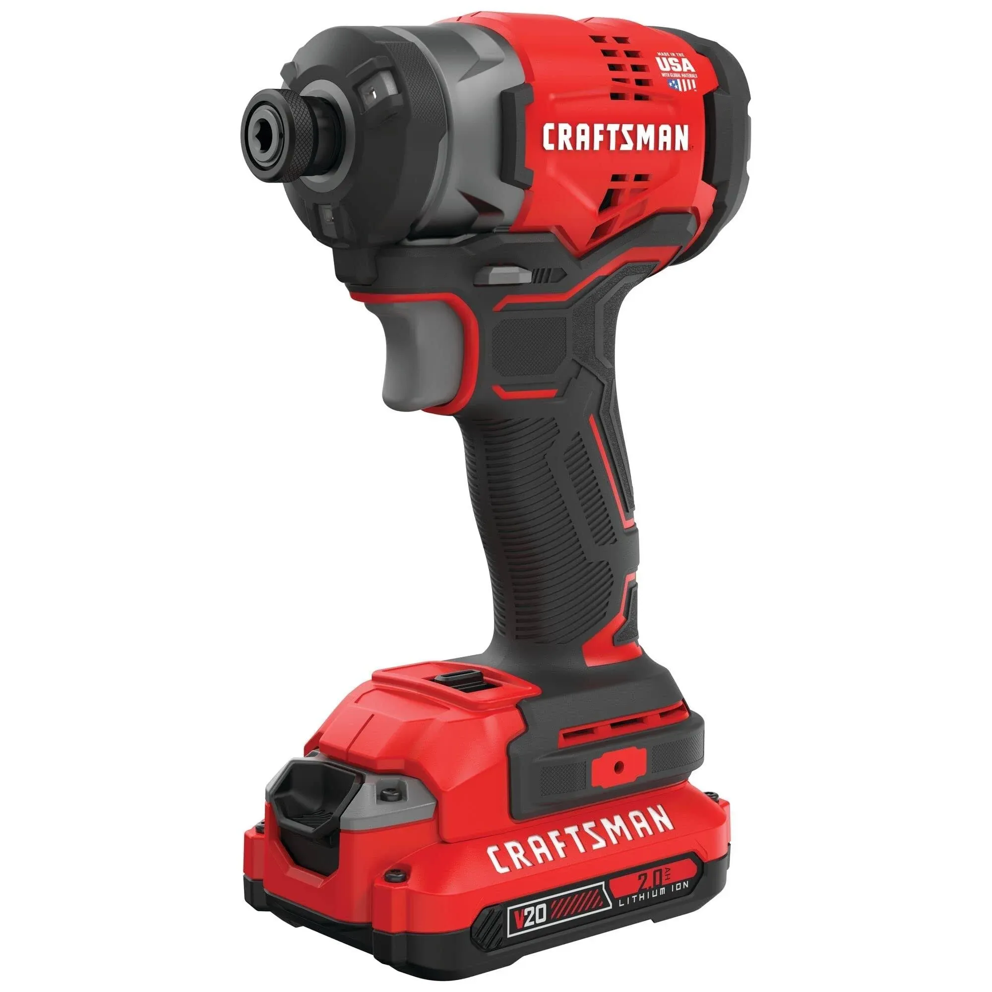 Craftsman V20 Cordless Brushless 1/4-in. Impact Driver-#CMCF82<wbr/>0D2