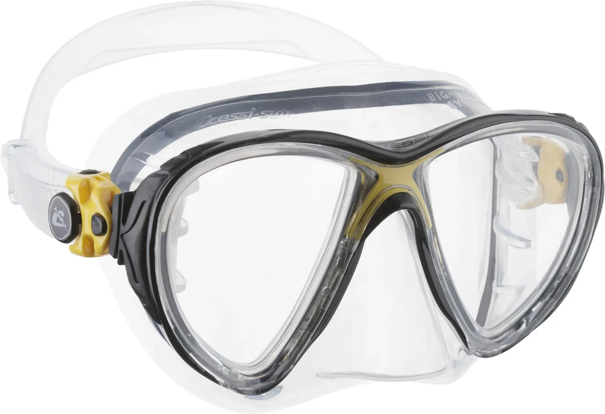 Cressi Big Eyes Evolution Yellow/ Black/ Clear