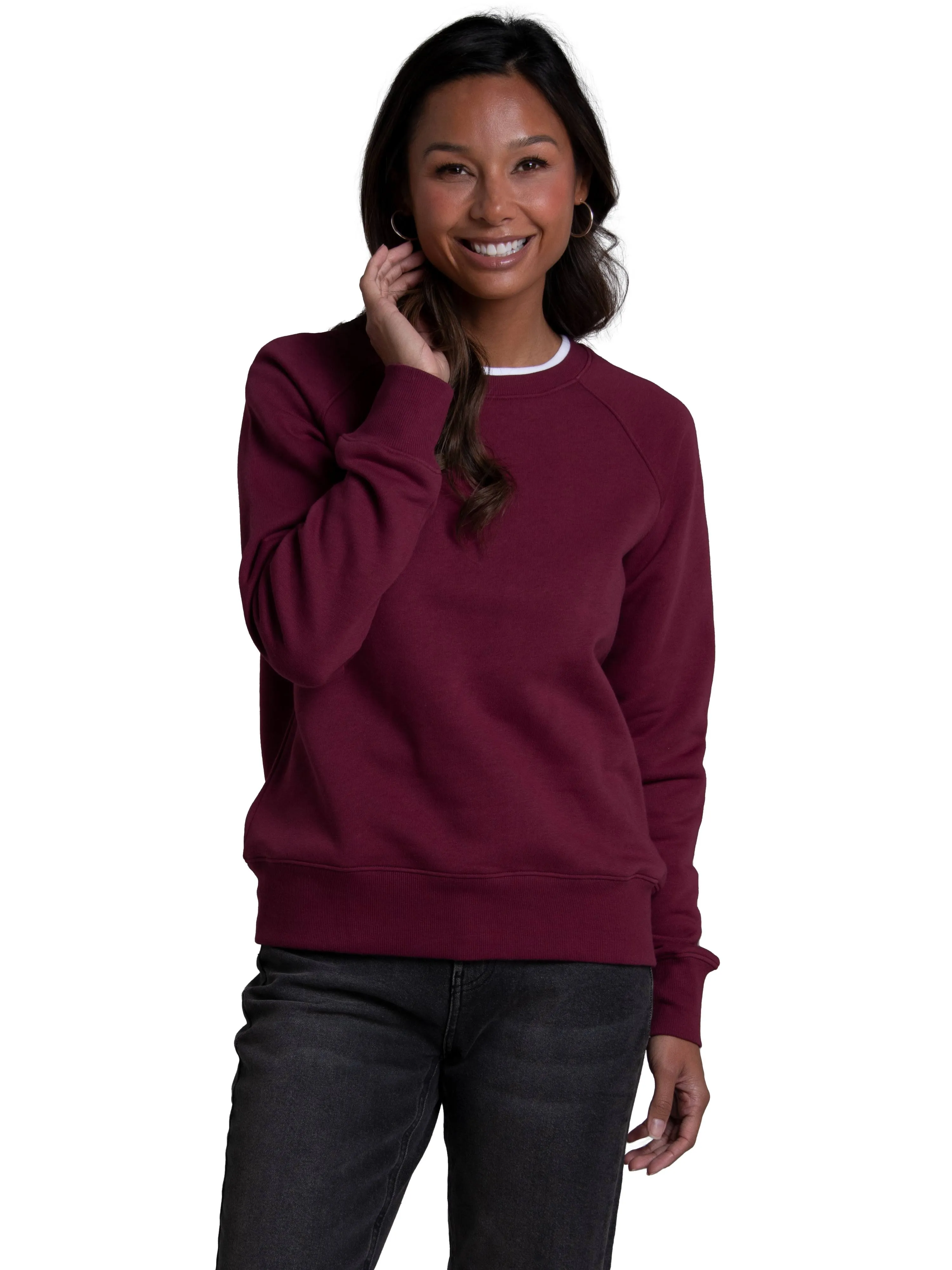 Women's Crafted Comfort Favorite Fleece Crew