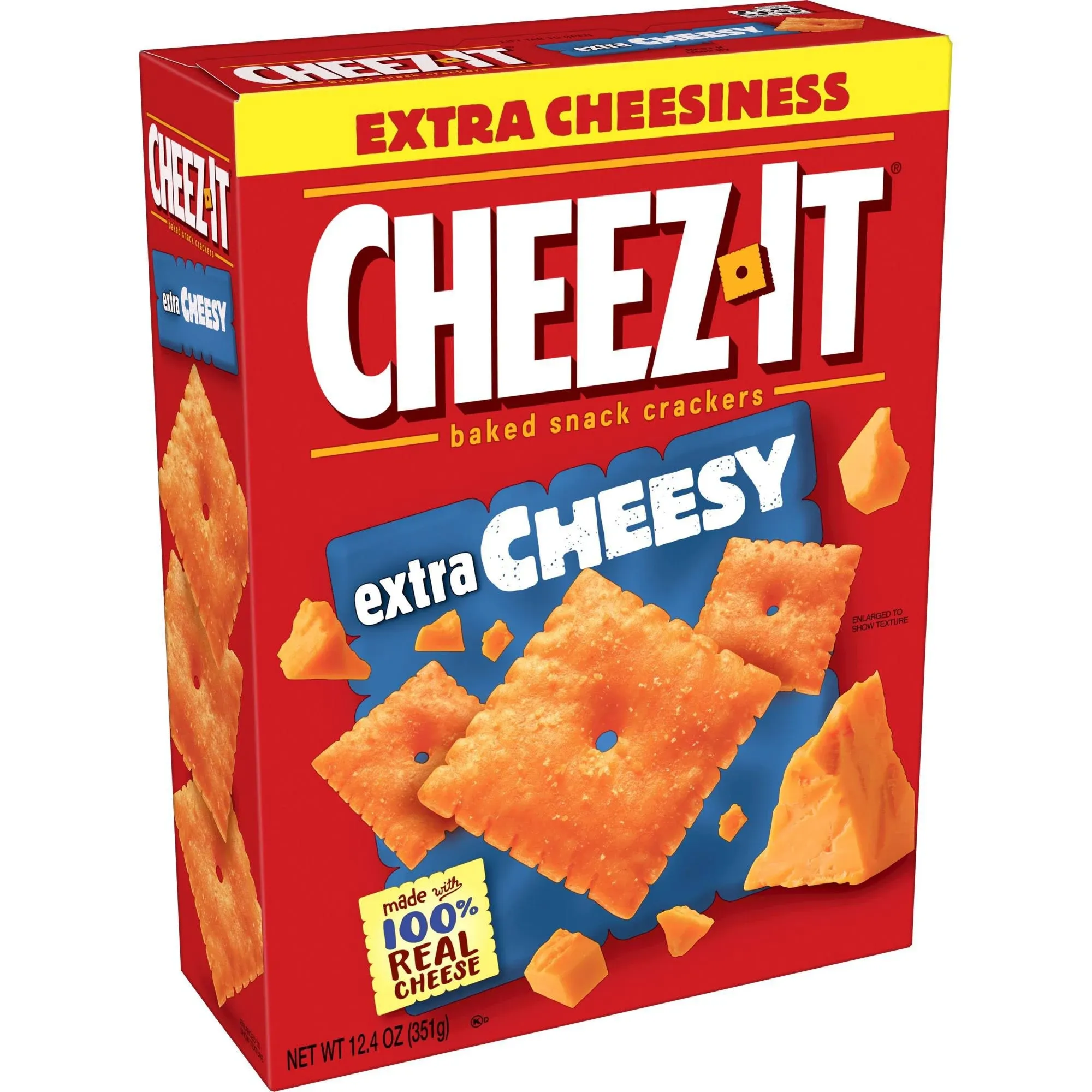 Cheez It Extra Cheesy Baked Snack Crackers