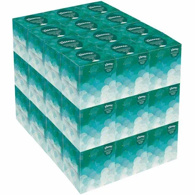 Kleenex Boutique 2-Ply Facial Tissue, 36/Case