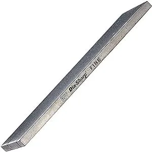 Diamond Machining Technology (DMT), 6-in. Diamond Dia-Sharp Whetsone Bench Stone, Fine Grit Sharpener (D6F), Silver