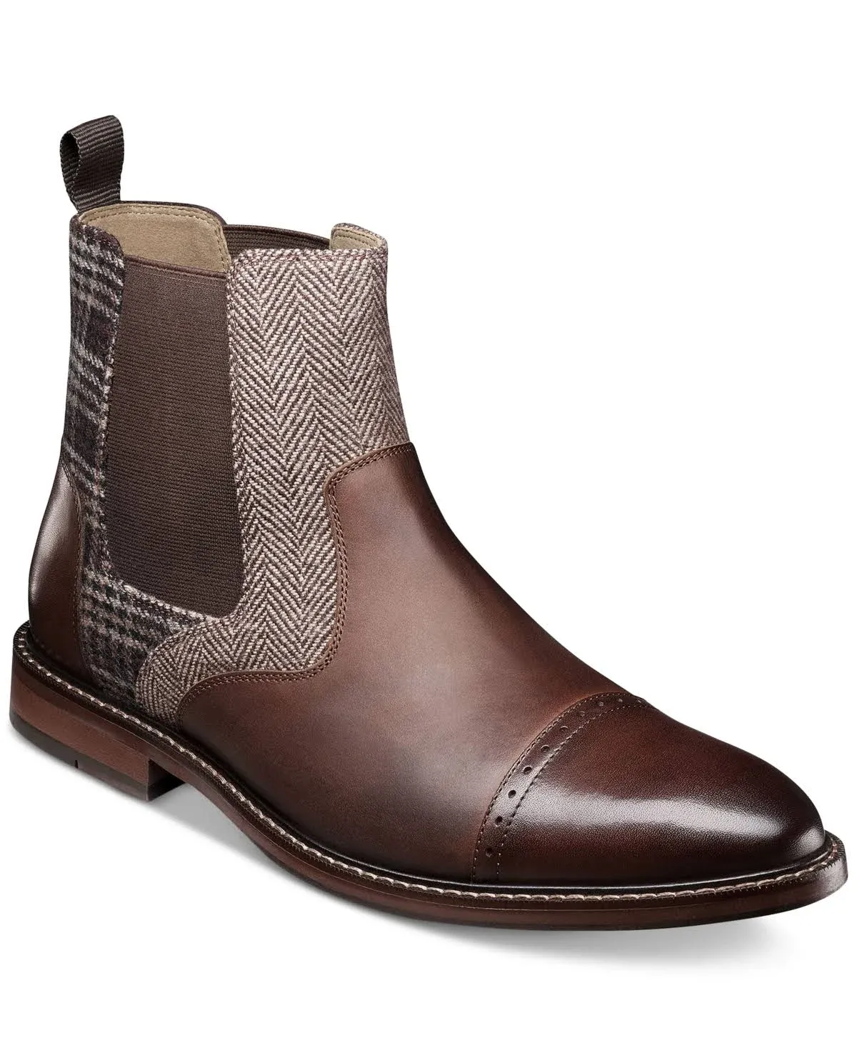 STACY ADAMS Men's Finney Cap Toe Chelsea Boot