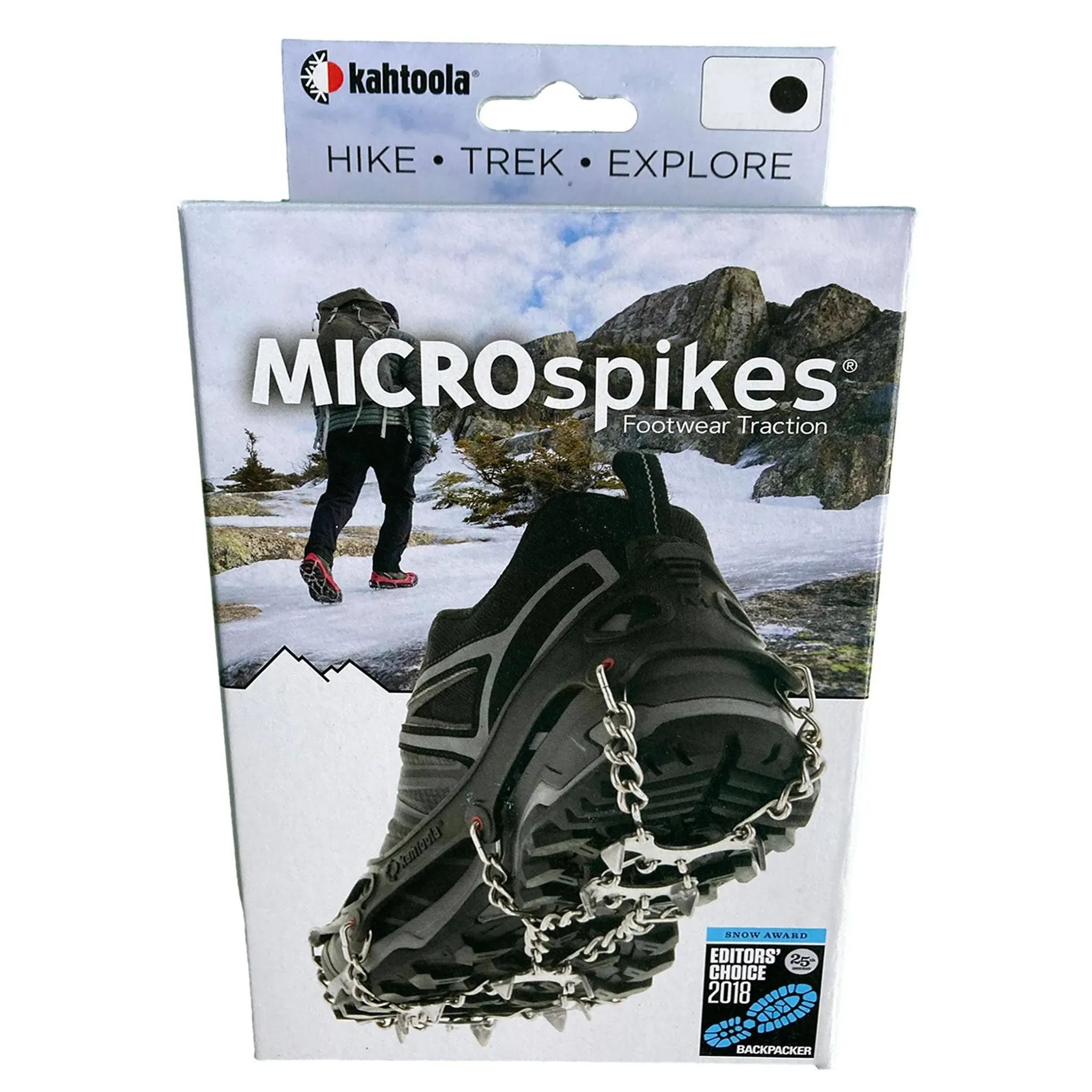 Kahtoola MICROspikes Ice Cleats - Black - S