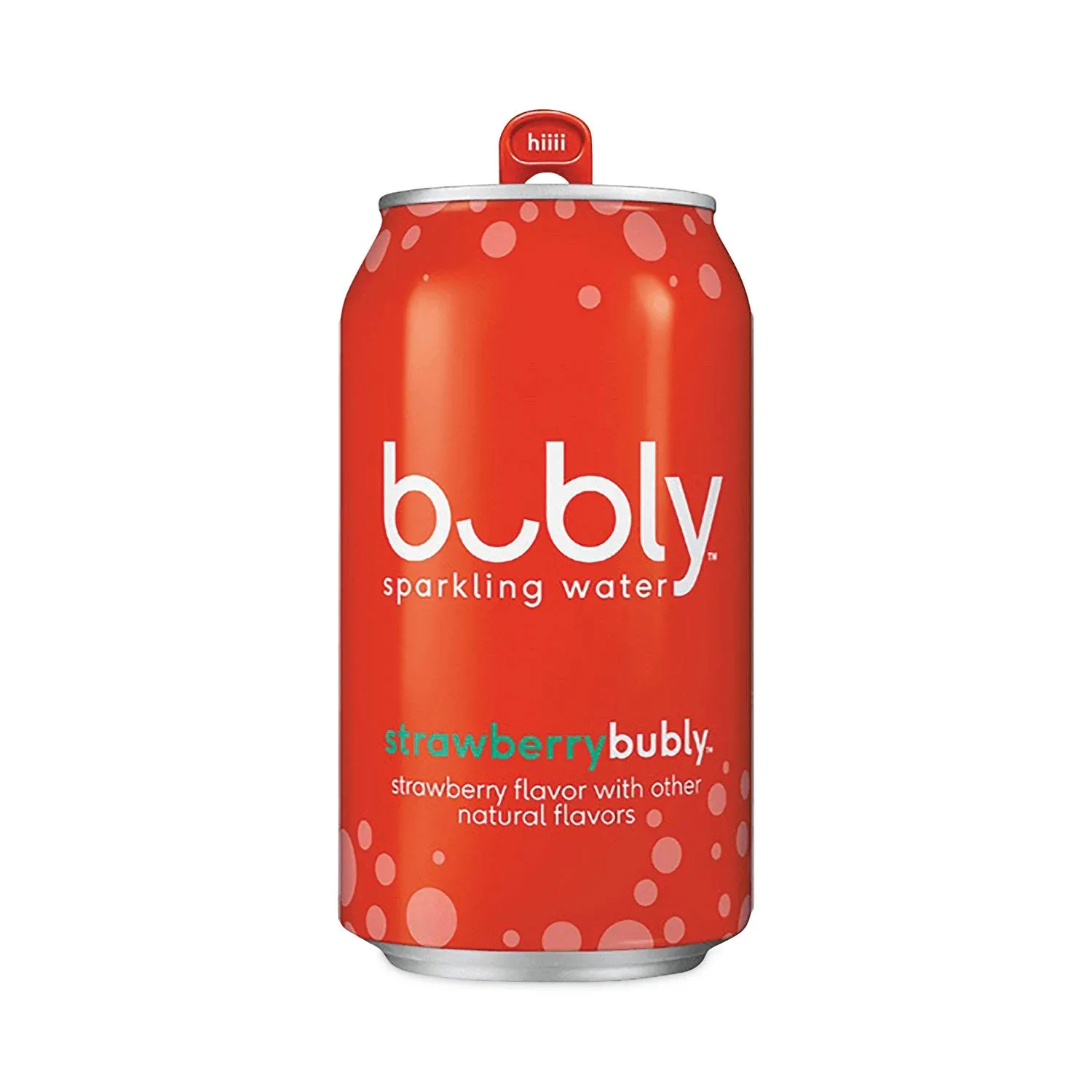 bubly Flavored Sparkling Water, Strawberry, 12 oz Can, 8 Cans/Pack, 3 Packs/Carton ( Buypep17142 )