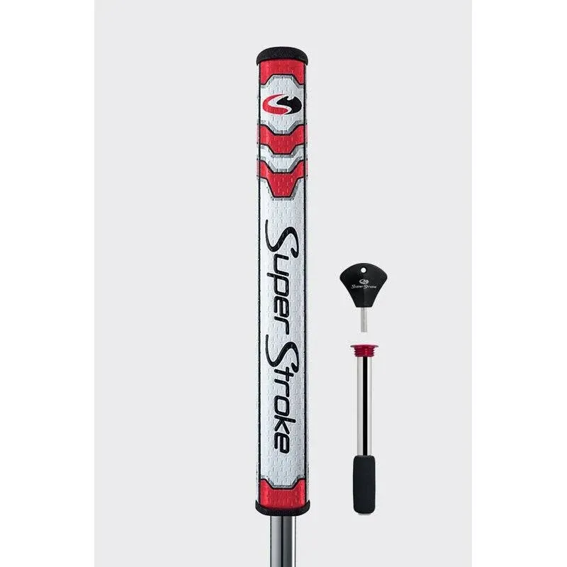 SuperStroke Slim 3.0 Putter Grip with CounterCore, Red