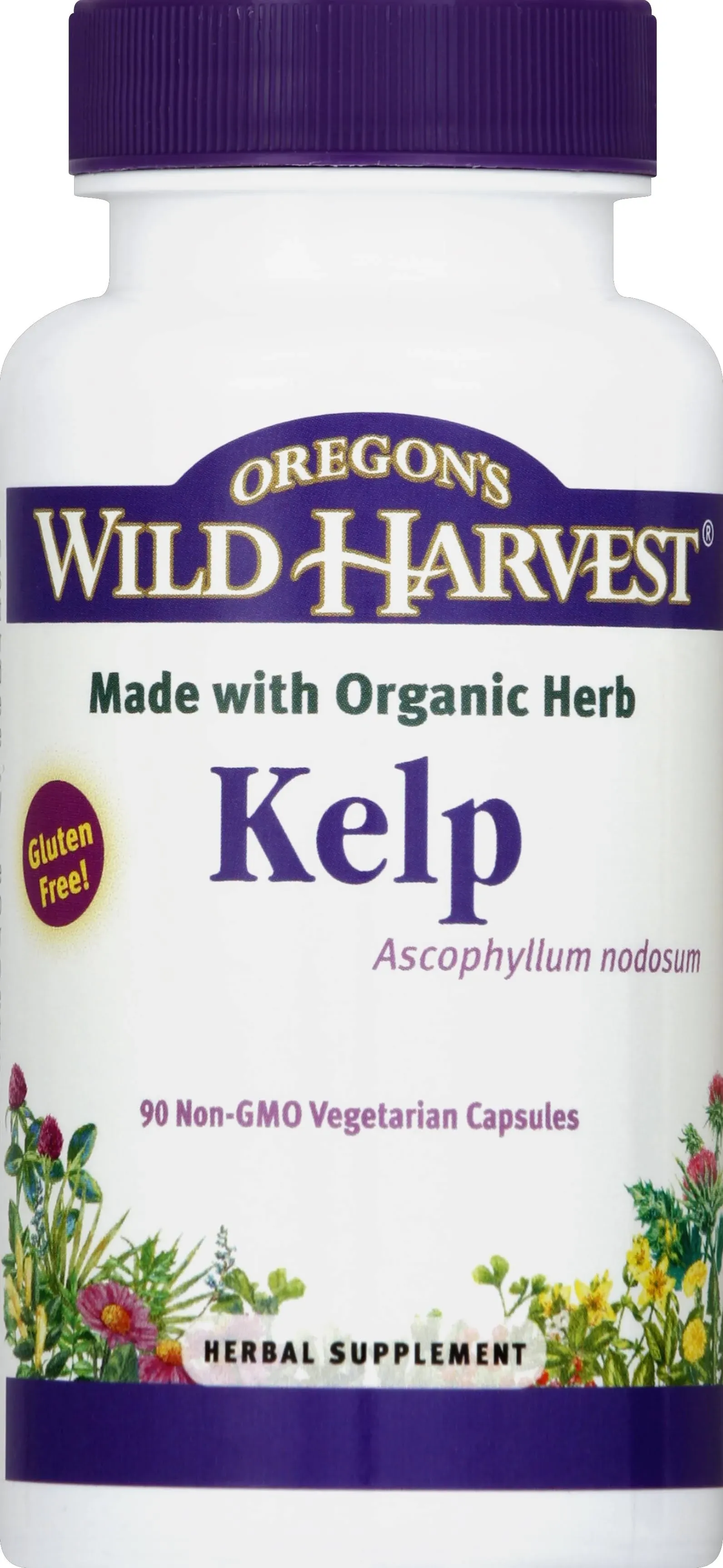 Oregons Wild Harvest Kelp, Ascophyllum Nodosum, Capsules - 90 capsules