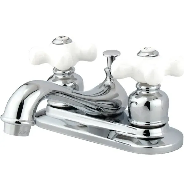 Kingston Brass GKB601PX Restoration 4-Inch Centerset Lavatory Faucet with Retail ...