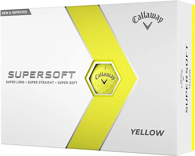 Callaway 2021 Supersoft Golf Balls · Matte Pink