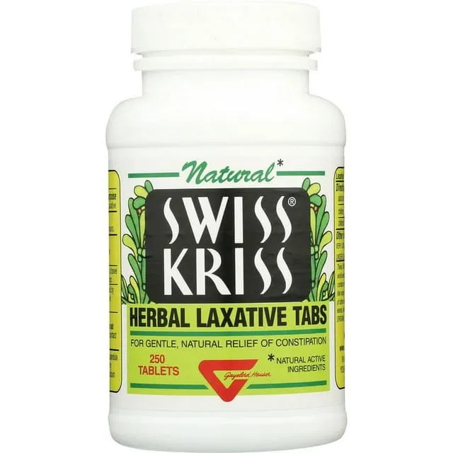 Swiss Kriss Herbal Laxative 250 Tablets