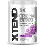 Xtend XTEND Original BCAA Powder 7g BCAA and 2.5g L-Glutamine, Sugar Free Post Workout Muscle Recovery Drink with Amino Acids for Men & Women, 30 Servings