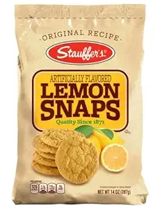 Stauffer's Original Recipe Lemon Snaps 14 oz. Bags (3 Bags)