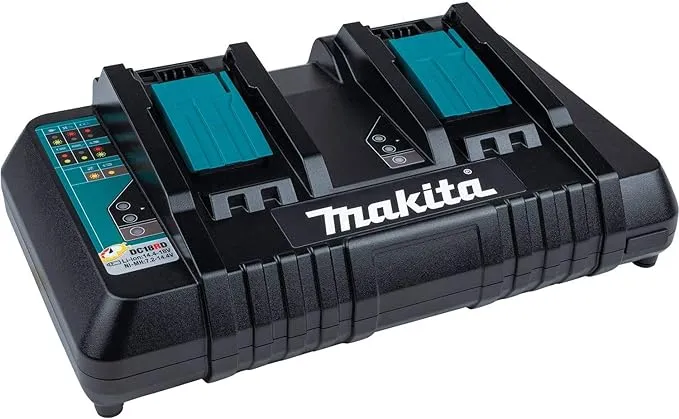 Makita DC18RD 18V Lithium-Ion Dual Port Rapid Optimum Charger