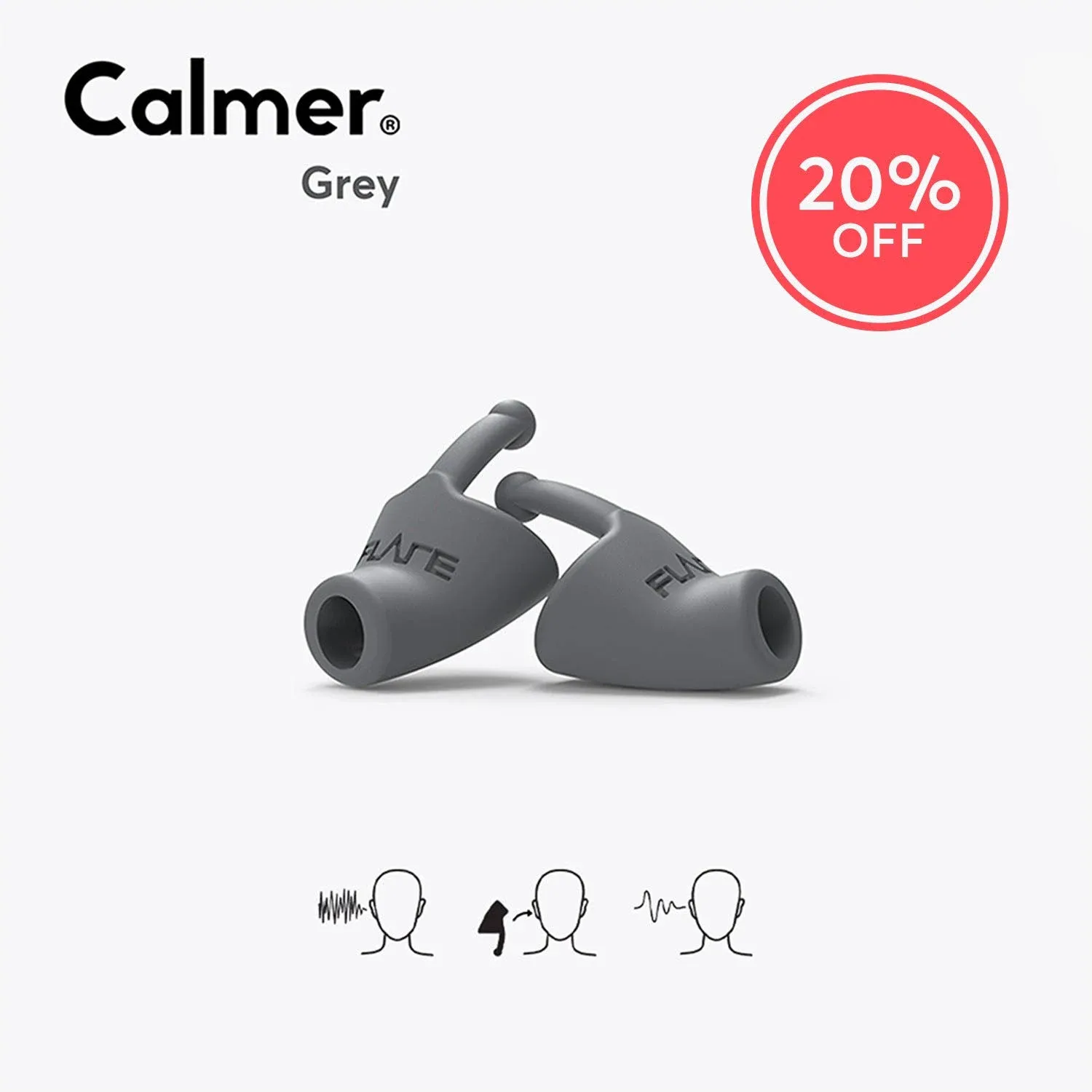 Flare Audio Calmer, Grey