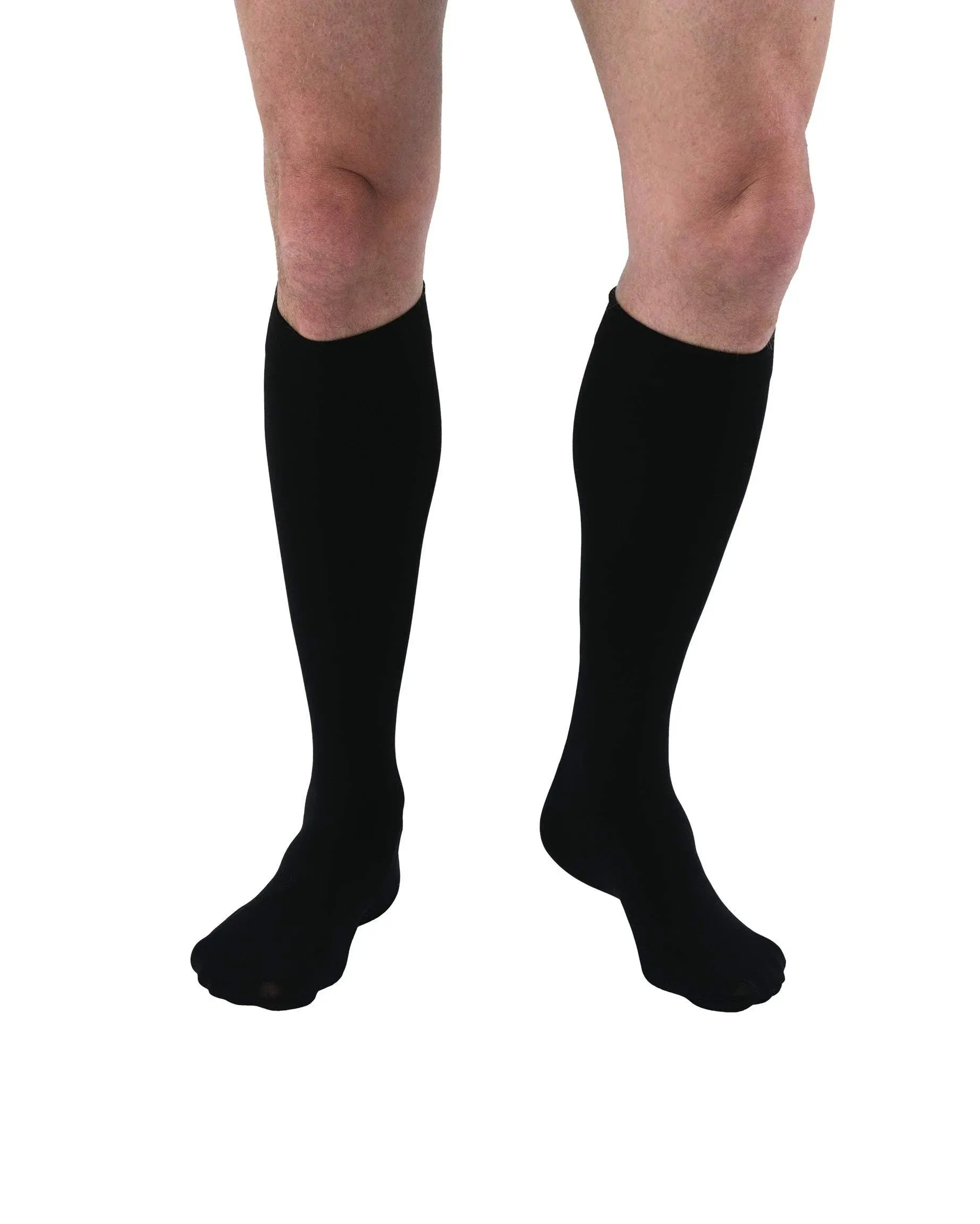 Jobst Relief Compression Knee high, 15-20 mmHg Closed Toe X-Large / Black