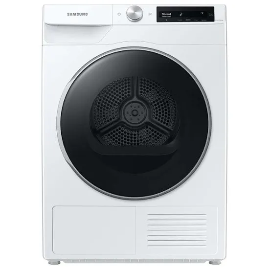 Samsung 4-cu ft Stackable Ventless Smart Electric Dryer (White) ENERGY STAR