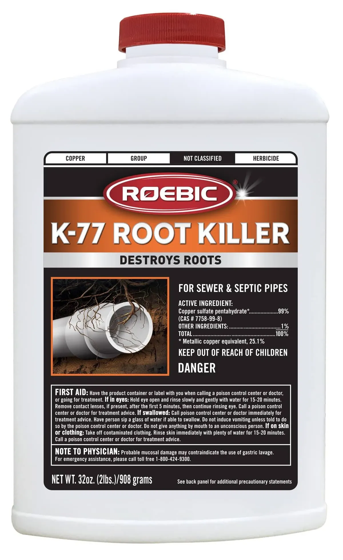 Roebic Root Killer 2-Lbs.