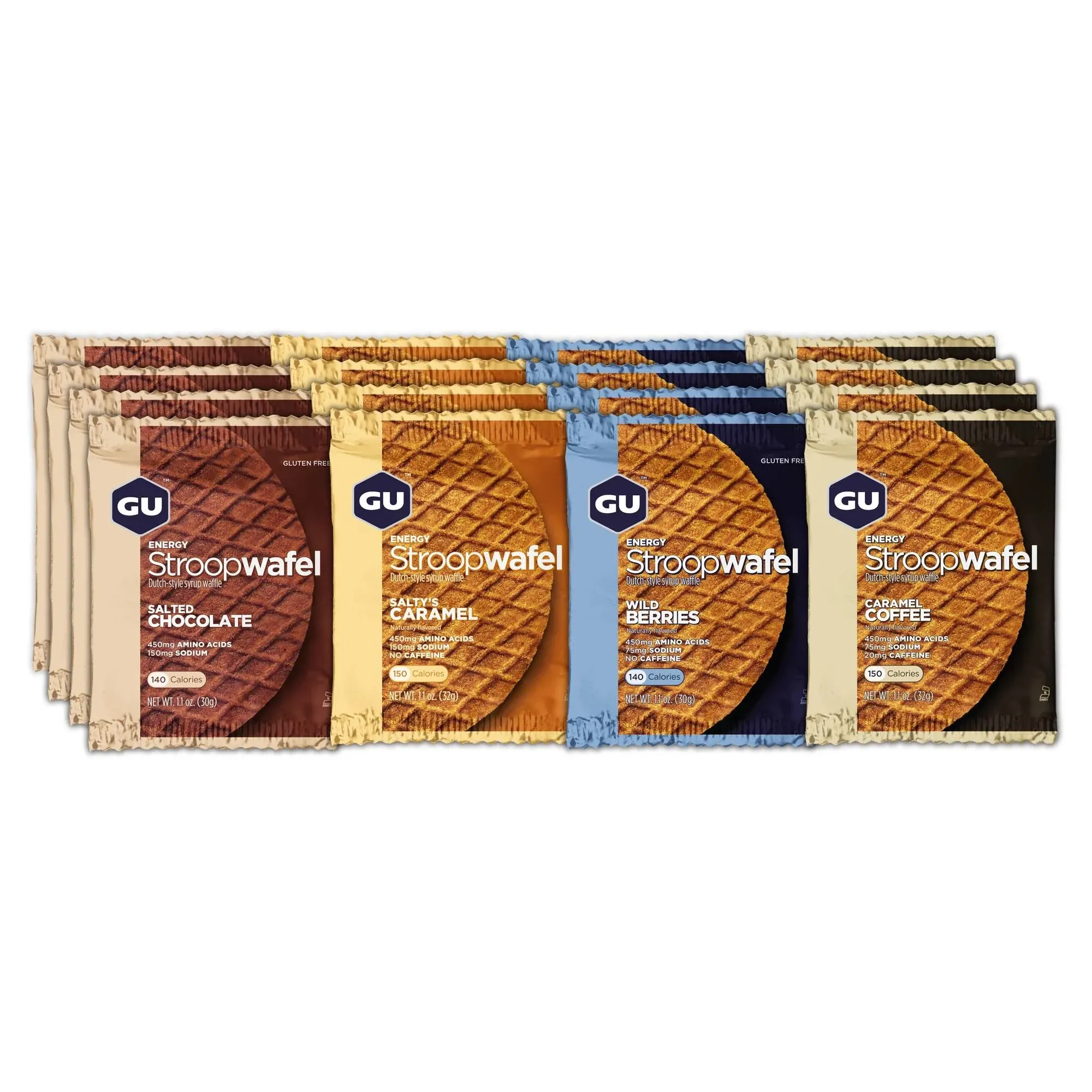 GU Energy Stroopwafel Box of 16